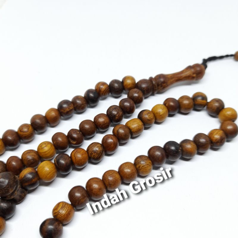 Tasbi Kayu Gahru Wangi 8mm 99butir