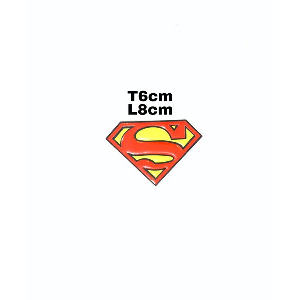 

STIKER TIMBUL RESIN LOGO SUPERMAN