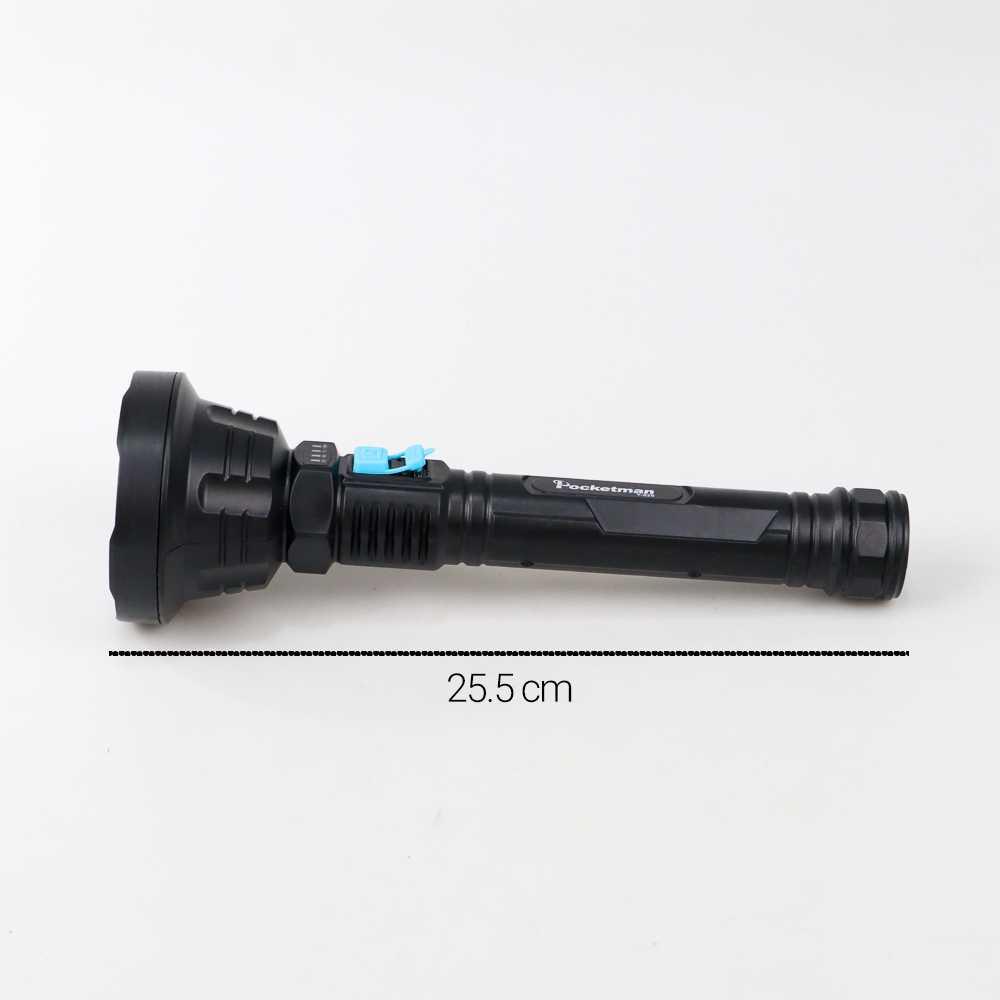 Pocketman Senter LED Outdoor Waterproof Camping USB Cree XPE 500 Lumens - Y-826