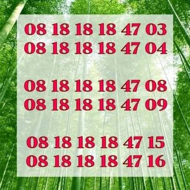 NOMER CANTIK XL