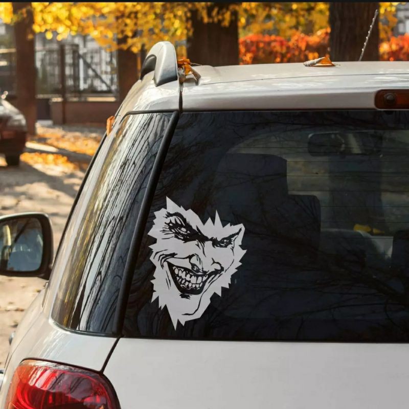 Stiker Mobil Stiker Jokers Bukan Jomblo keren ya ini Joker di Film2