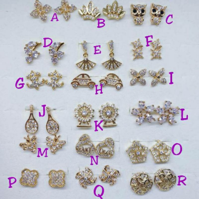 Anting/Subang silver lucu &amp; antik