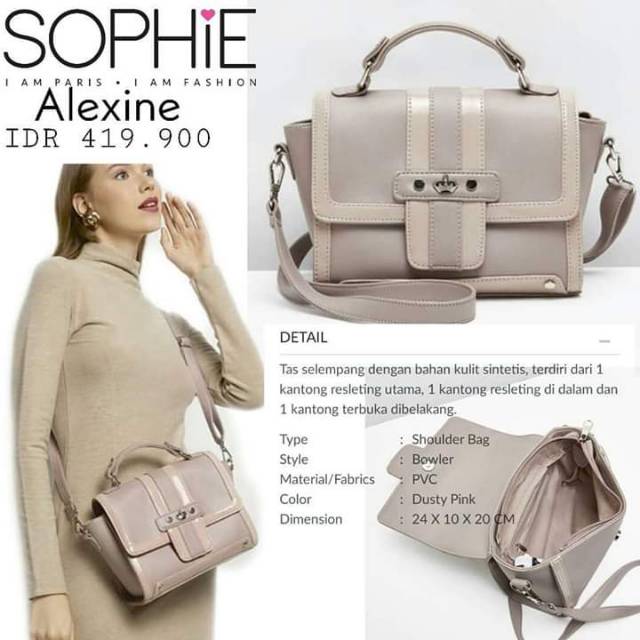 Tas alexine by sophie Martin bisa (COD)