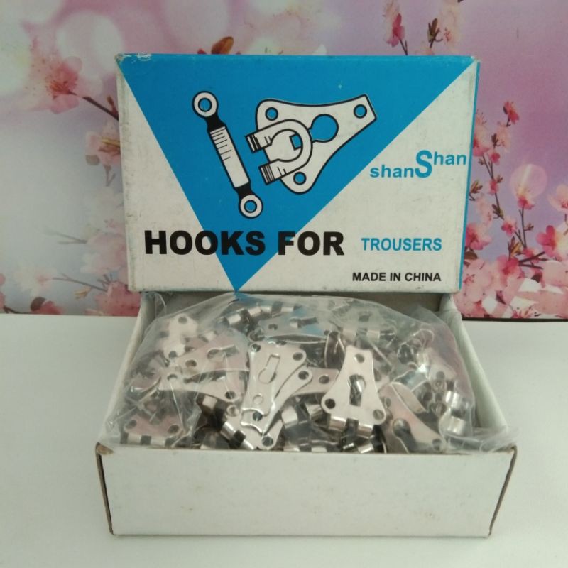 Hak Rok dan Celana / pengait celana Rok dan Celana / hook eye / hak jahit/  kancing hak