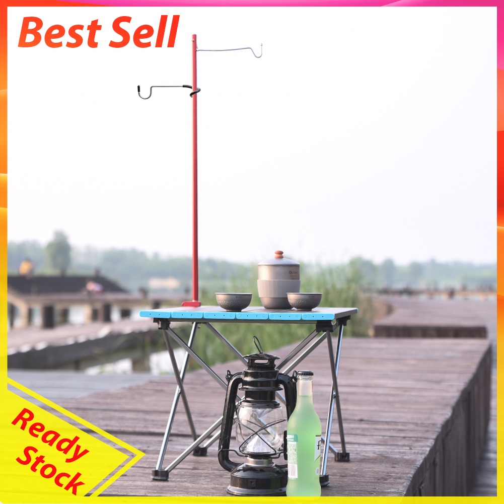 Stainless Steel Light Stand Holder Hooks Portable Tent Pole Lamp Hanger