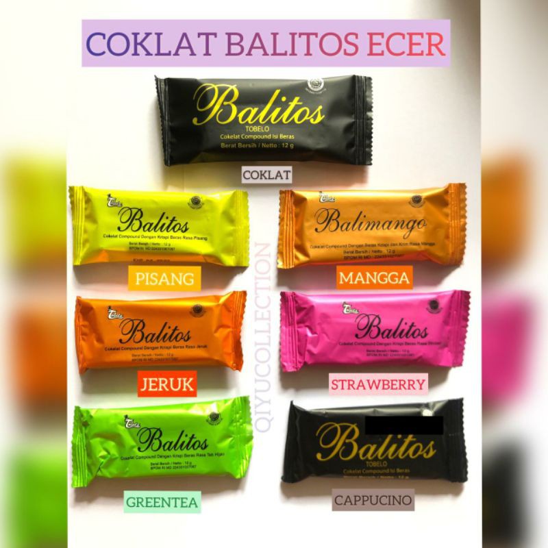 

[ECER] Coklat Bali Tobelo Balitos Aneka Rasa Various