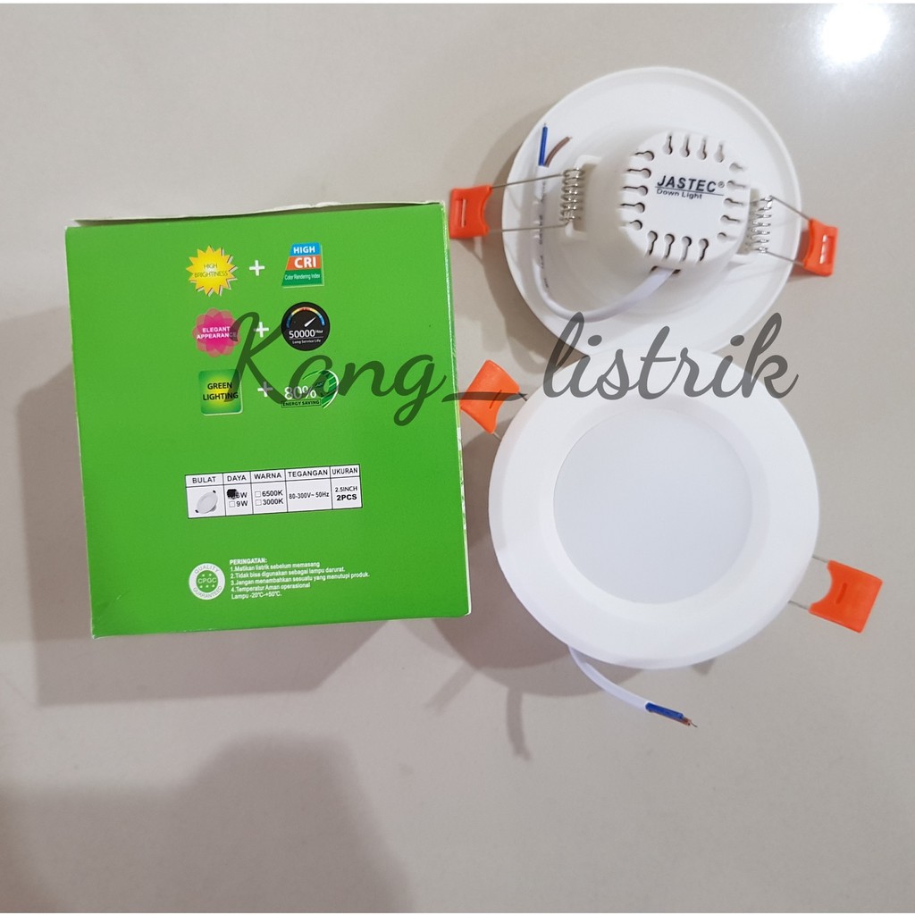 Downlight Volto Led 3 Warna 2,5inch 6W