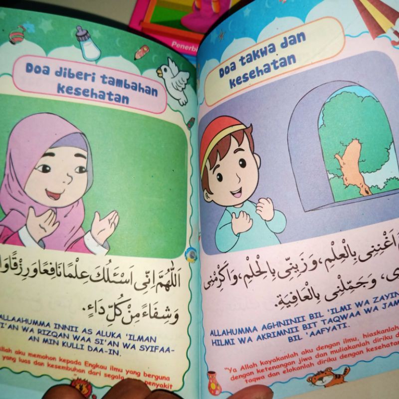 buku kumpulan DOA-DOA sehari hari untuk anak anak muslim A6