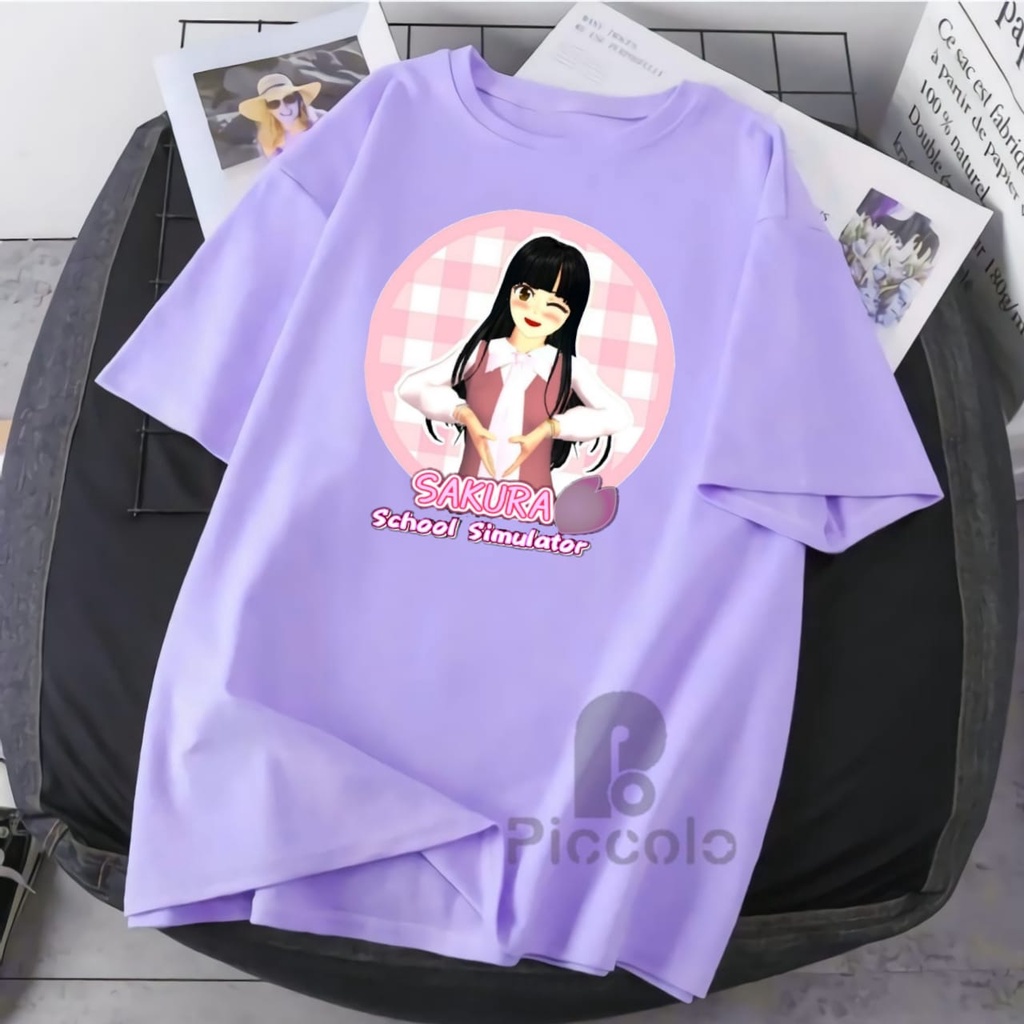 BAJU ANAK KAOS ANAK PEREMPUAN SAKURA SCHOOL SIMULATOR