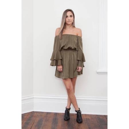 Hello Parry Steph Off Shoulder Dress