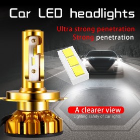 NightTech Lampu Mobil Headlight LED 9005 CSP 2 PCS - Golden