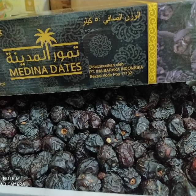 

Kurma Ajwa Madinah / Kurma Nabi 1kg