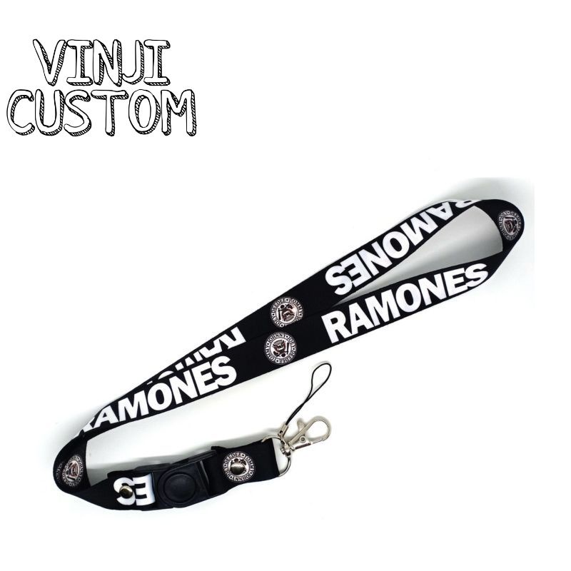

Lanyard RAMONES tali lanyard BAND gantungan kunci name tag id card kartu nama / tali lanyard gantungan leher