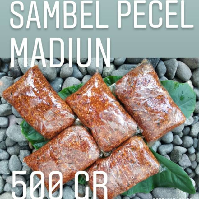 KAJANK SAMBEL BUMBU PECEL MADIUN 500 GRAM ( SANGRAI )