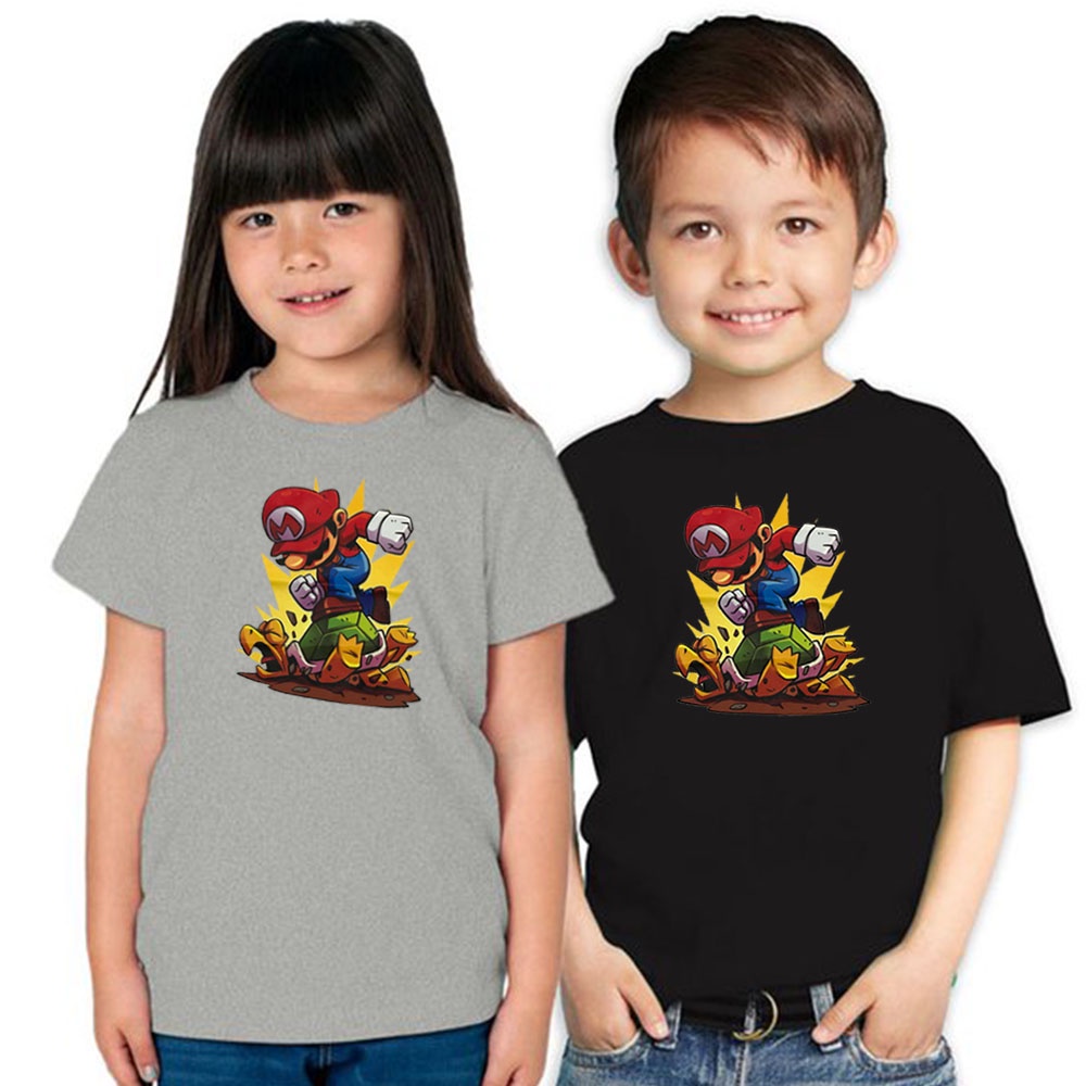 KAOS ANAK UNISEX MARIO BROSS