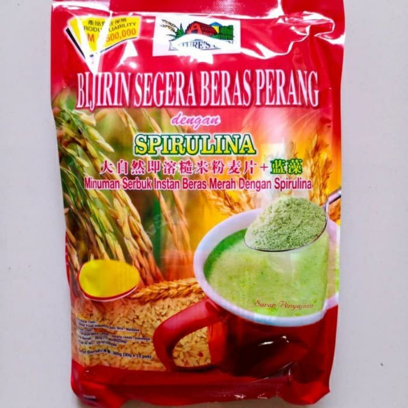 

Cereal Spirulina Merah Nature's Own