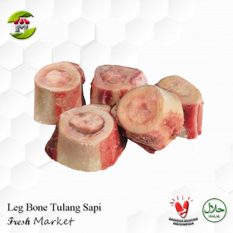 Leg Bone Tulang Sumsum Sapi 900gr - 1.000gr