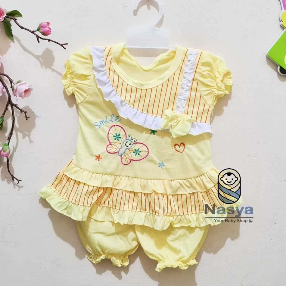 [N-029] NEW ARRIVAL - Setelan Baju Bayi lucu (3-6 bulan)