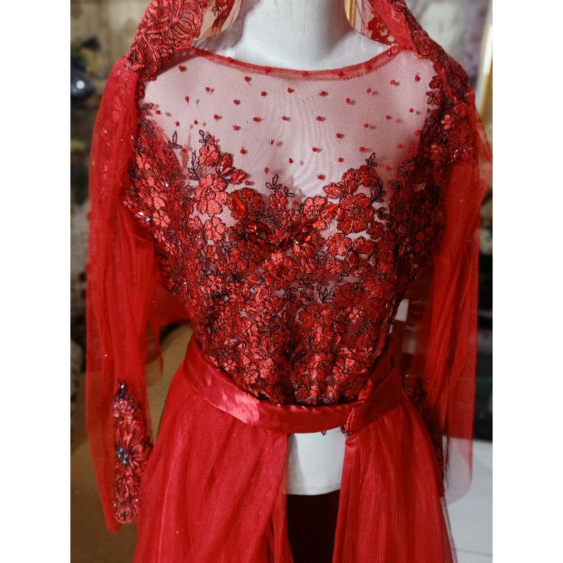 gaun pengantin / gaun pengantin muslim