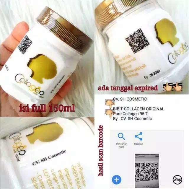 (CYBER) COD TERMURAH  Collagen body lotion original