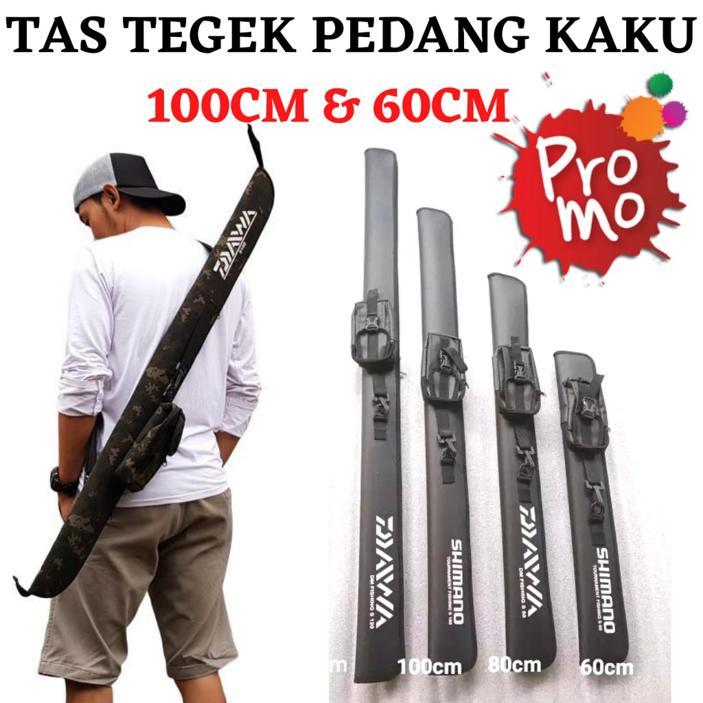 Tas Pancing Tegek Model Pedang Kaku Hard Case Tas Tegeg Pancing Murah