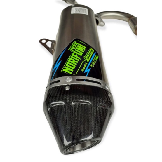 Knalpot Norifumi Rocket 4 Carbon KLX Dtracker 150 original