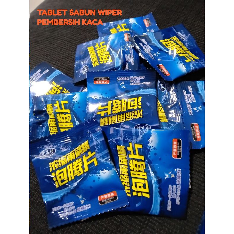 Pil Tablet Sabun Pembersih Wiper Kaca