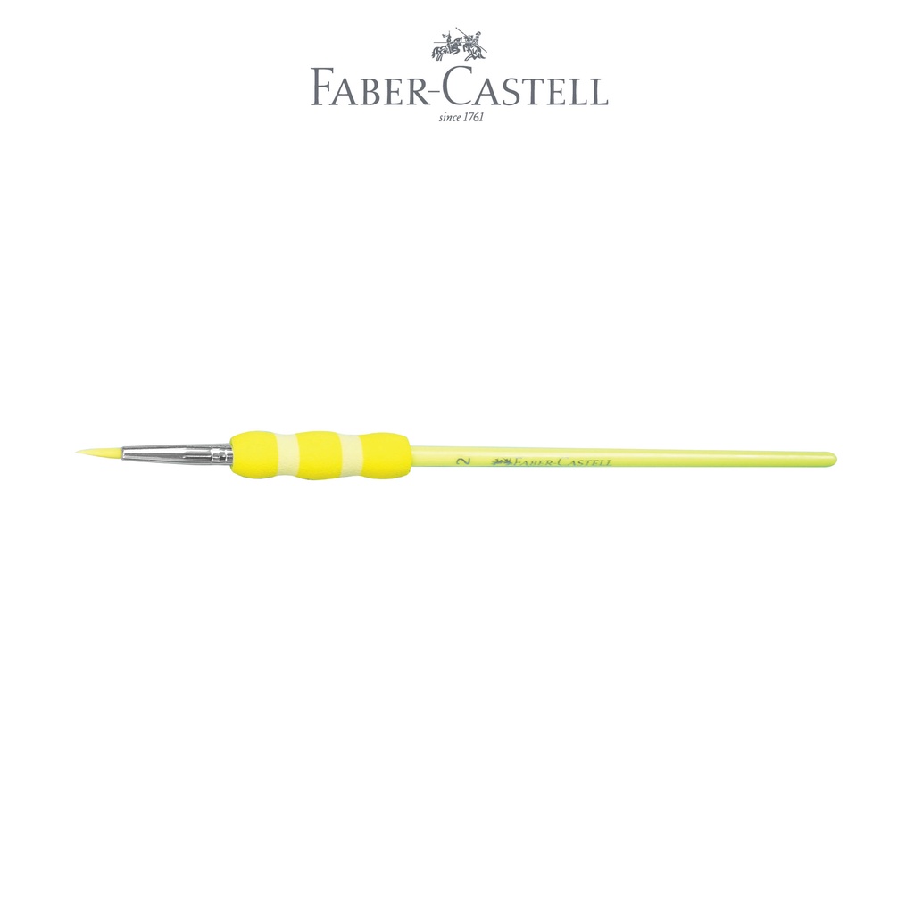 Faber-Castell Grip Brush Kuas Set 4 Colours