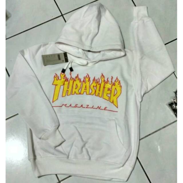 jaket anak thrasher flame