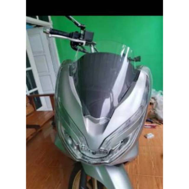 visor pcx standar bahan akrilic