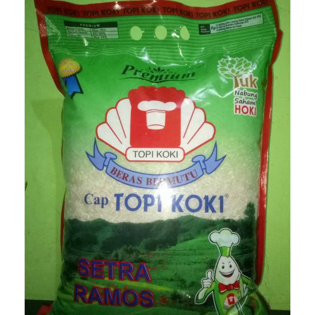

Beras Cap Topi Koki