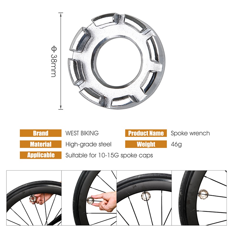 YGRETTE - TaffSPORT 4 in 1 ALAT KUNCI Reparasi Rantai Sepeda Bicycle Chain Socket Tool Set repair kit Perbaikan