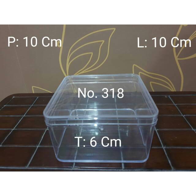 Toples Kue/Wadah Makanan/Toples Cookies/Dessert Box