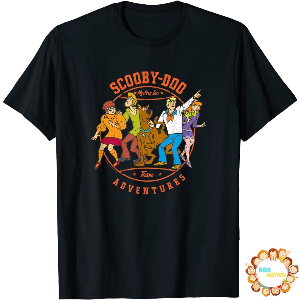 Baju anak Scooby-Doo Scooby Adventures T-Shirt baju anak murah Fashion Bayi Fashion Boy Fashion Tshi