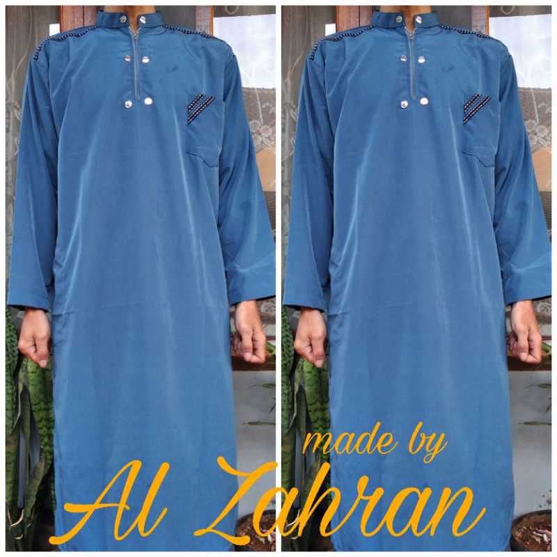 gamis jubah anak laki laki remaja/tanggung usia 1 2 3 4 5 6 7 8 9 10 11 12 13 14  tahun fuul ukuran