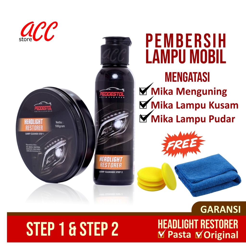 Headlight polish pembersih lampu mobil kuning pembersih kaca lampu mobil yang buram pengkilap lampu