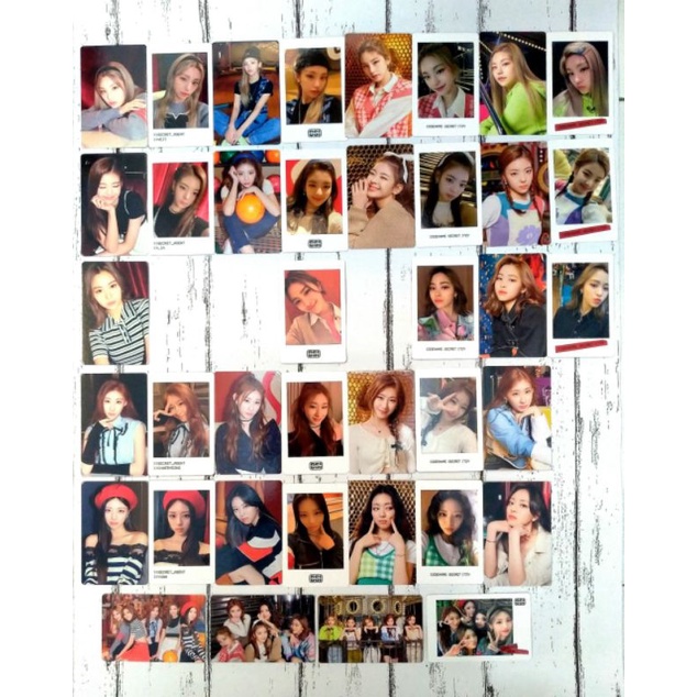 ITZY Yeji Lia Ryujin Chaeryeong Yuna Group Code Secret: ITZY CSI Trading Card