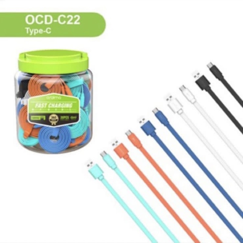 Oraimo OCD-C22 Candy Type-C Fast Charging Android Cable ( 1 PCS ) - Garansi 1 Tahun