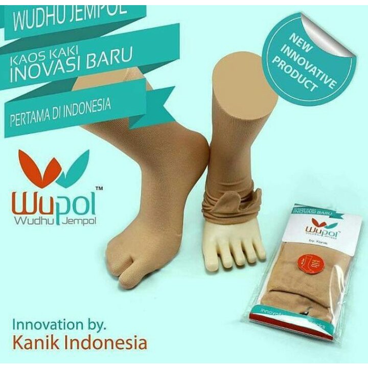 Kaos Kaki Kanik Infinity Wudhu Jempol (Wupol) Sebetis