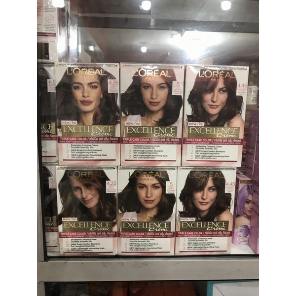 L'Oreal Paris Excellence Creme Hair Color/pewarna rambut