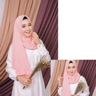 Pashmina rempel pollycotton bukan pashmina diamond dan 