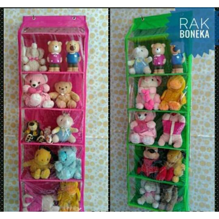 RAK BONEKA GANTUNG Rak Baju Rak Baju Dinding Rak Boneka Plastik Rak Tas