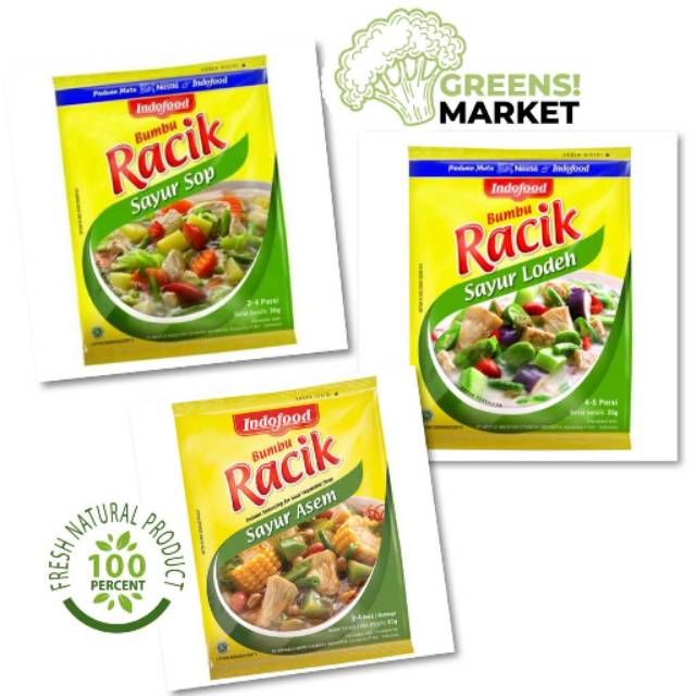 

Bumbu Racik Indofood Sayur Segar Online [Greenmarket]