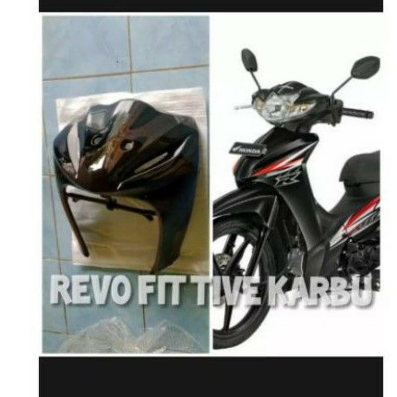 Tameng Depan Bodi Depan Revo Fit Karbu