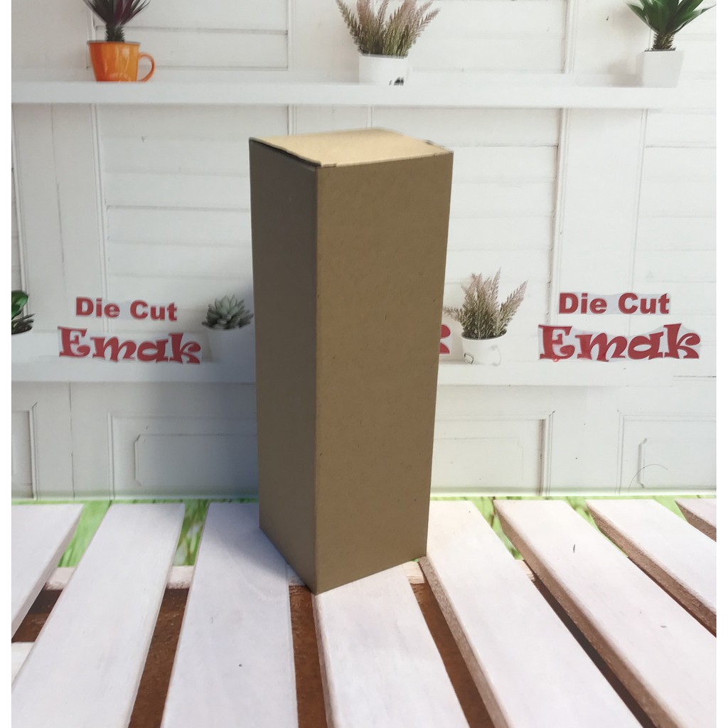 

kardus uk. 7,5x7,5x24,5 cm kotak box karton DIE CUT