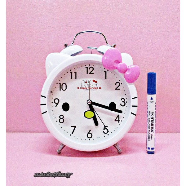 JAM WEKER JAM MEJA HELLO KITTY KRING NEW