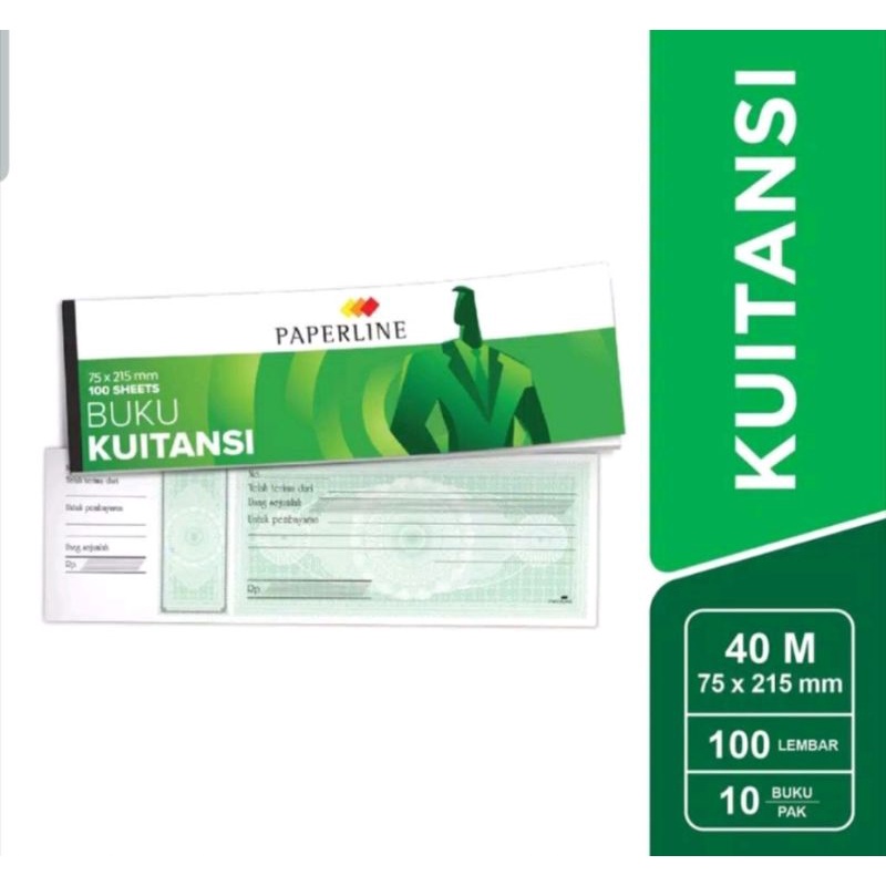 

Kuitansi Paperline 100 sheets