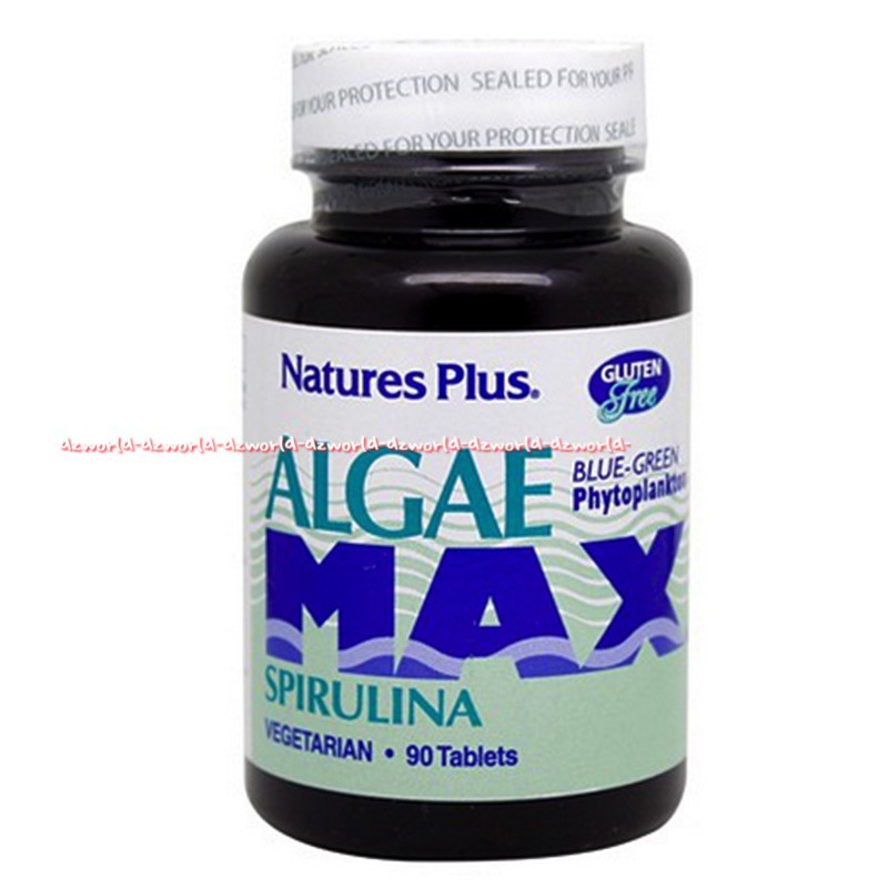 Natures Plus Algae Max Spirulina 90 Tablet Obat Untuk Hipertensi Natureplus Alge