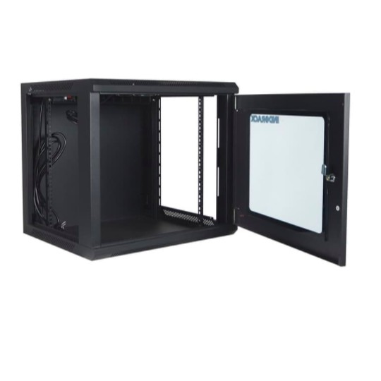 WR5010S - 10U Wallmount Rack Depth 500mm Single Door 19&quot; - INDORACK