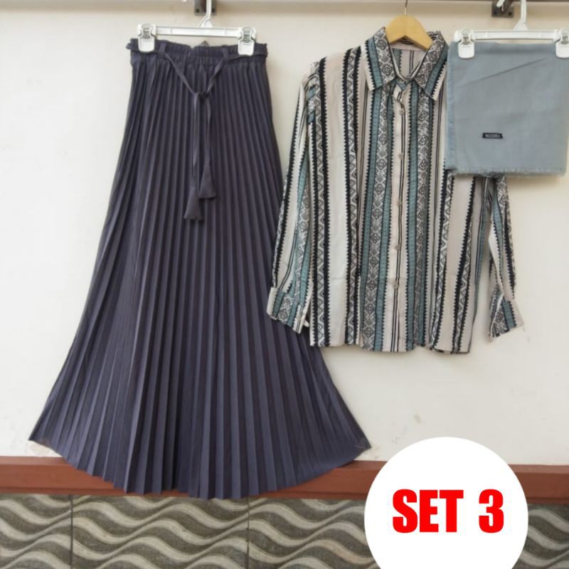 100% REALPICK SETELAN KEMEJA KATUN RAYON VISCOS KUALITAS ORIGINAL RIZQI COLLECTION